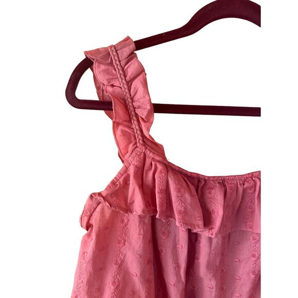 Maurices Pink Ruffle Tank Top - Picture 4 of 9